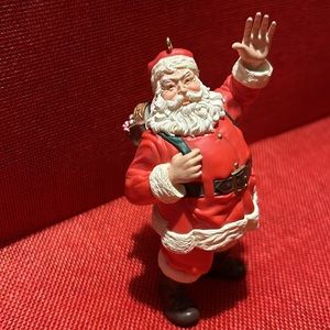 Hallmark 1999 Santa a bag of toys